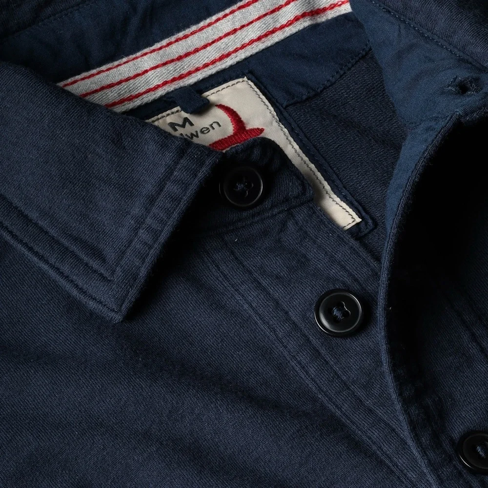 Relwen Dark Navy Mariner Polo - Picture 2 of 3